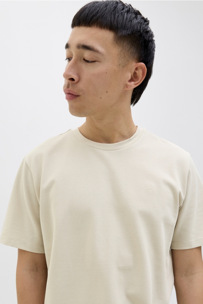 JPRBLUHUG SS TEE 12279210 SILVER LINING